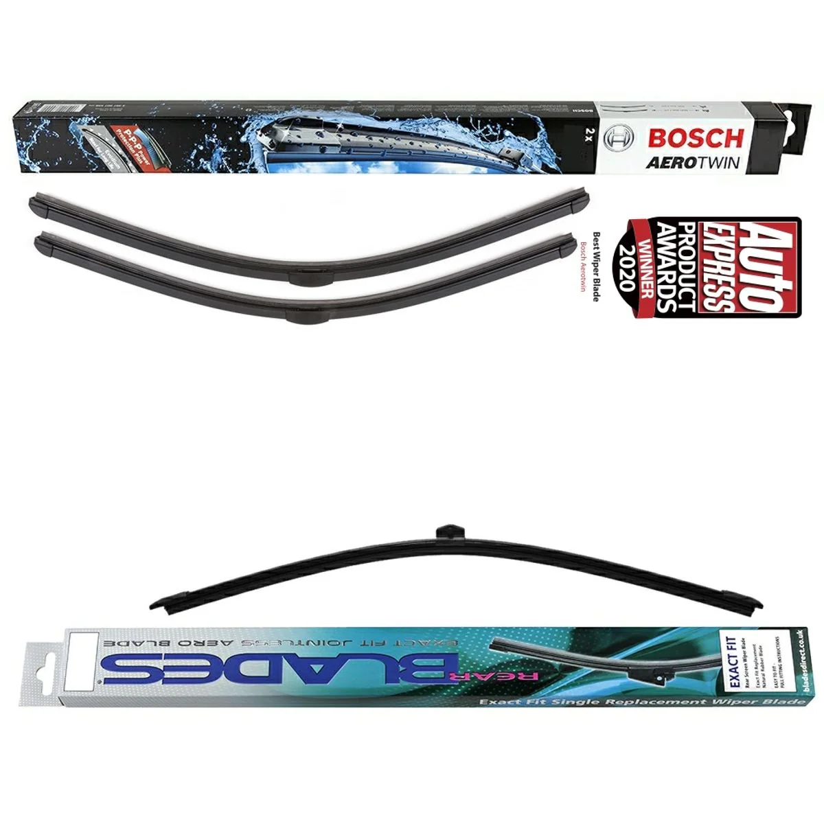 Ford S-Max 2015 to 2018 Windscreen Wiper Blades